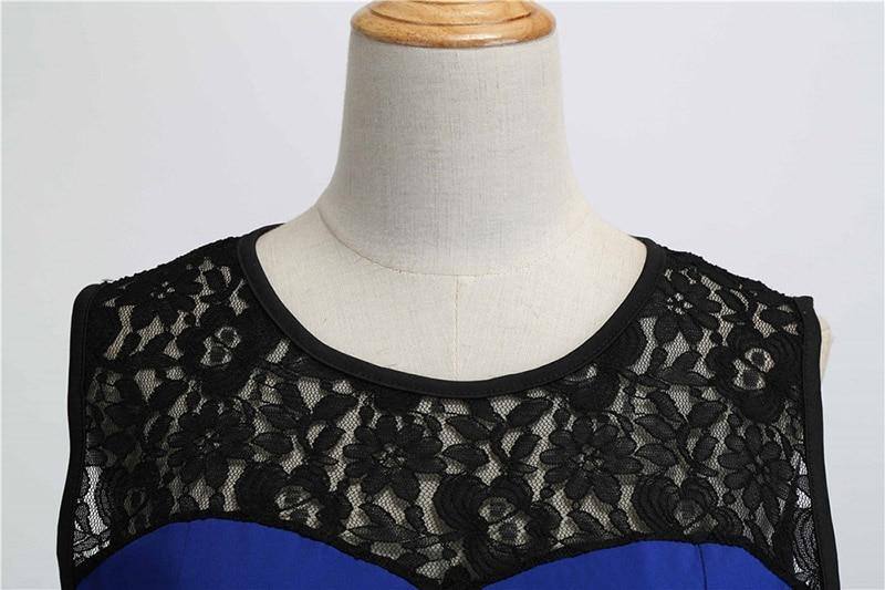 Robe Vintage Bleu