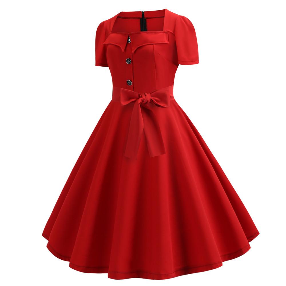 Robe Vintage Rouge