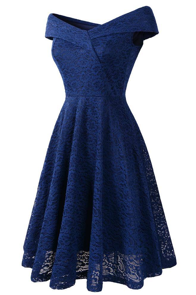 Robe Vintage Bleu