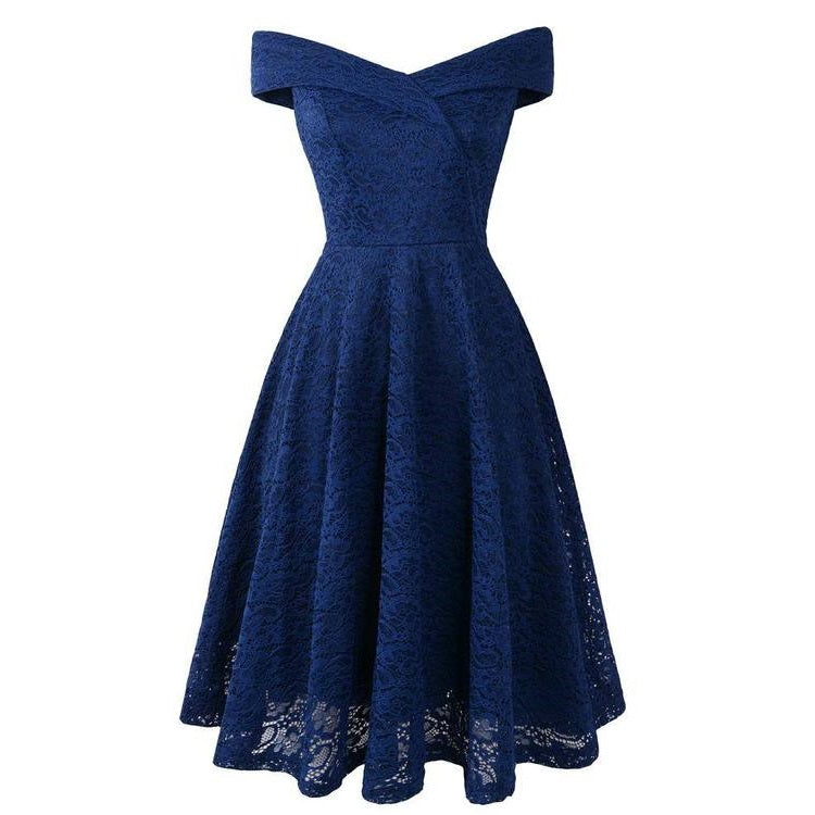 Robe Dentelle Rétro