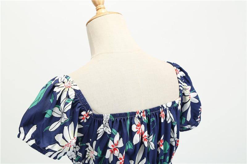Robe Fleurie Retro