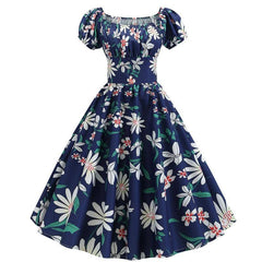Robe Fleurie Vintage