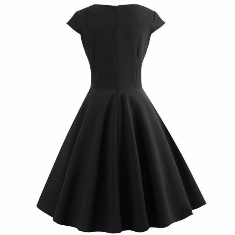 Robe Pin Up Courte Noire