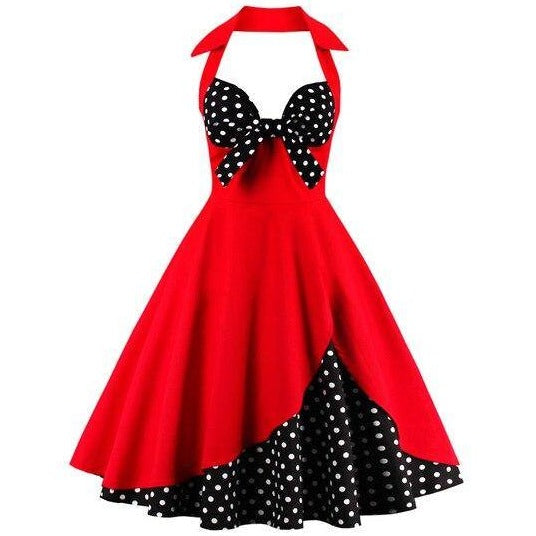 Robe Pin Up Années 50 Rockabilly Vintage Belsira Bella