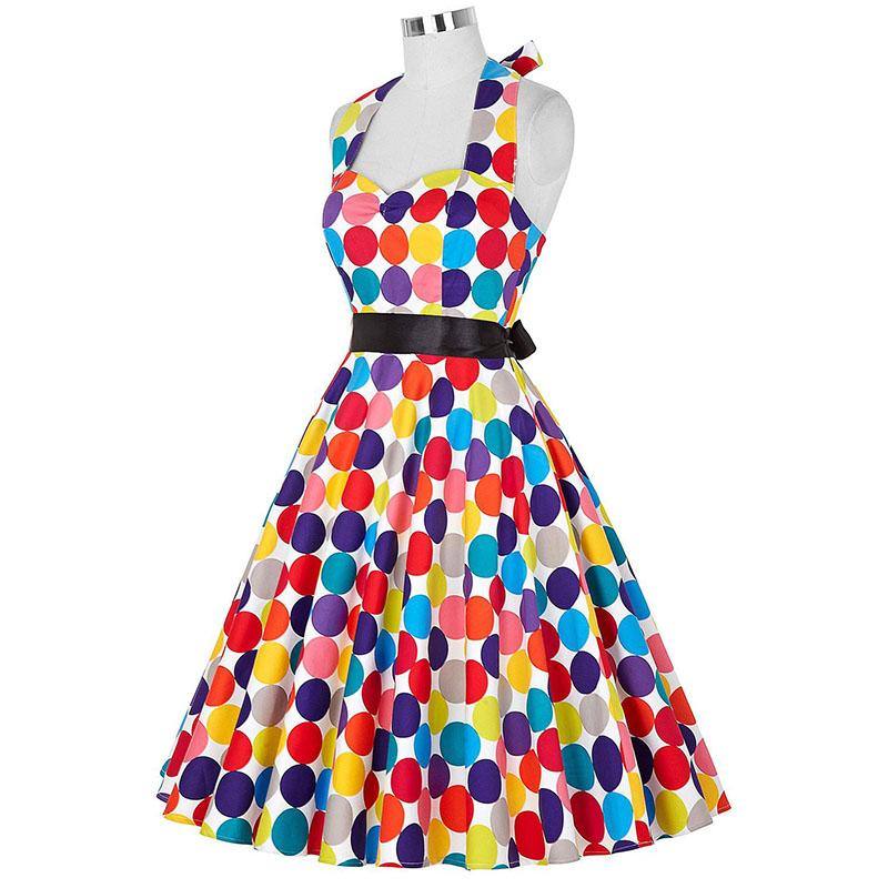 Robe Pin Up Colorée