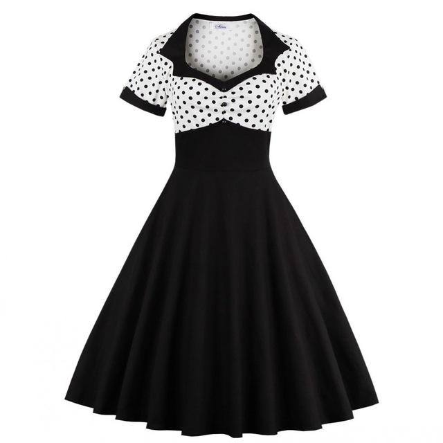 Robe Pin Up Grande Taille Noire