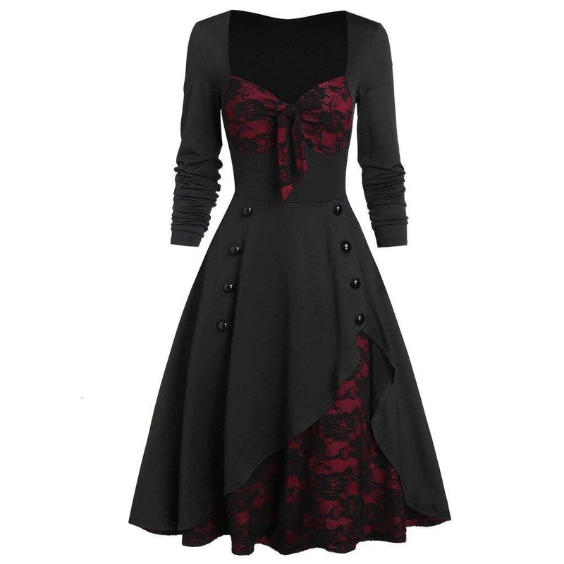 Robe Pin Up Gros Nœuds