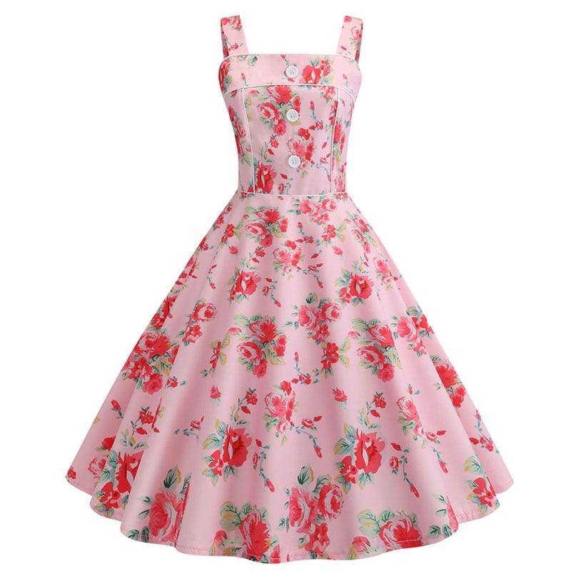 Robe Pin Up Rose