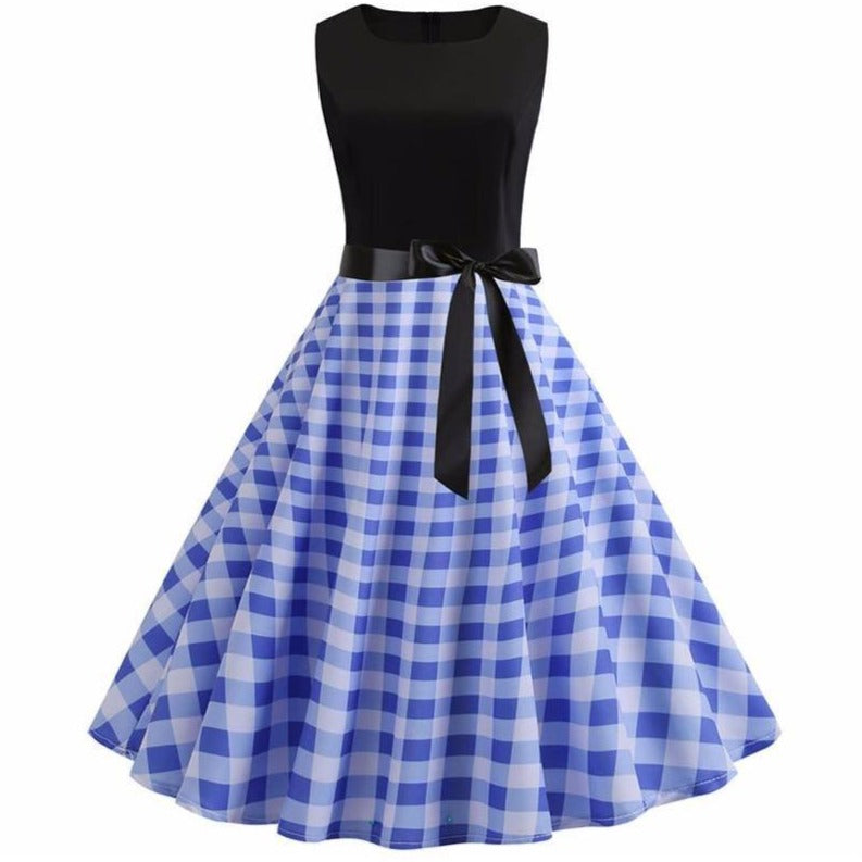 Robe Pin Up Vichy Pas Cher