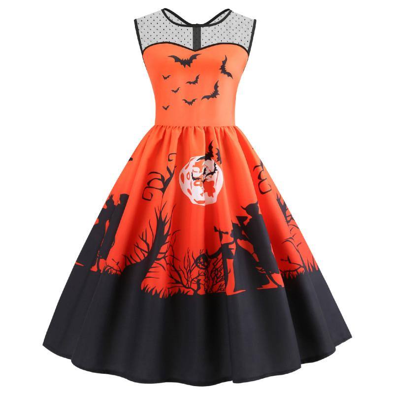 Robe Rétro Halloween