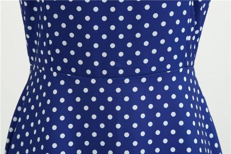 Robe A Pois Année 50
