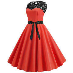 Robe Vintage Printemps