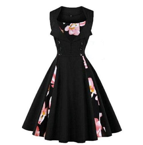 Robe Style Vintage Grande Taille