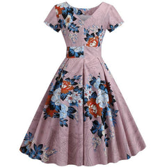 Robe Imprimé Vintage