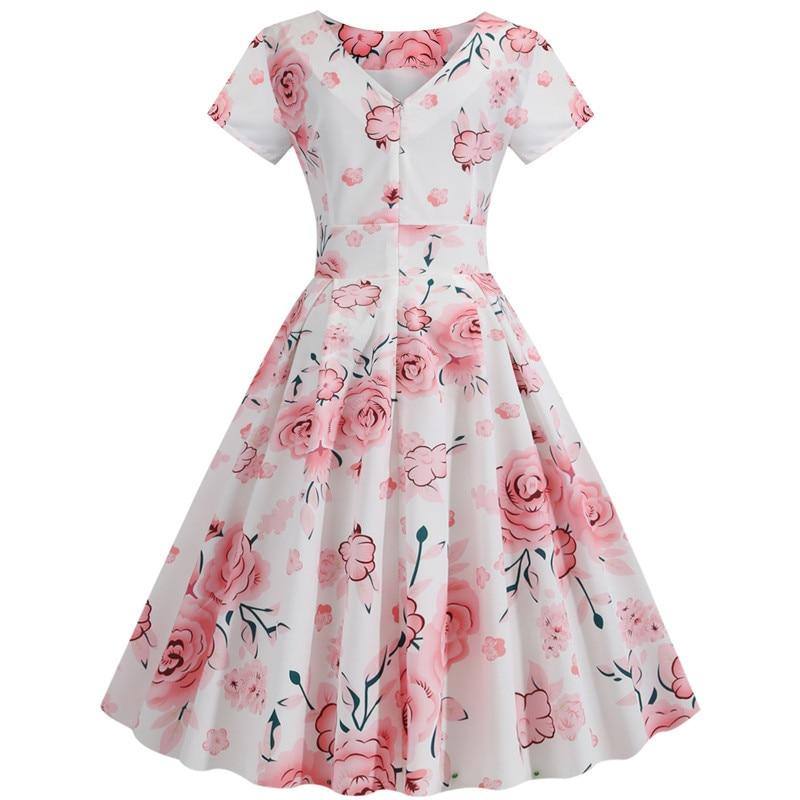 Robe Pin Up Rose