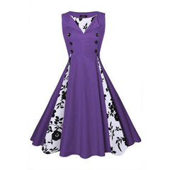 Robe Vintage Année 50 Grande Taille