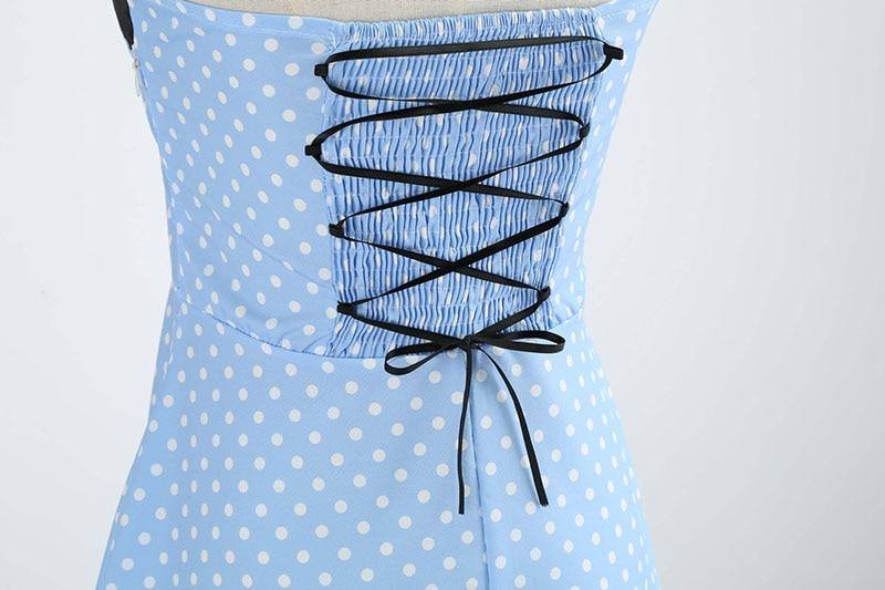 Robe À Pois Retro