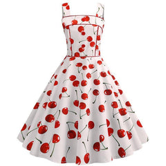 Robe Vintage Avec Des Cerises