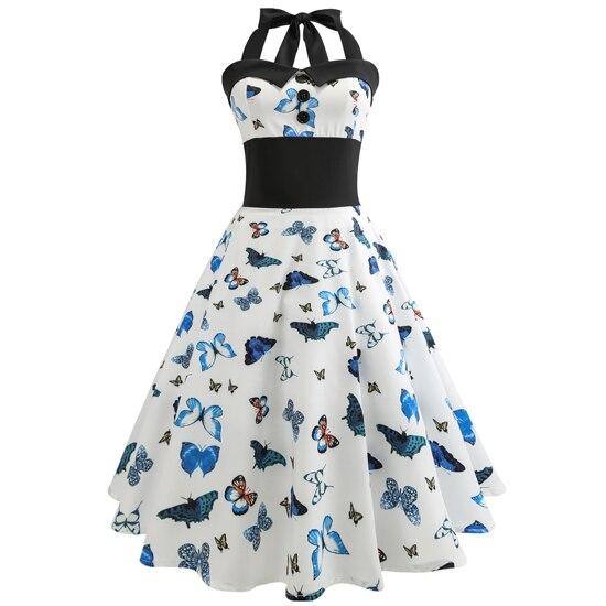 Robe Vintage Papillon
