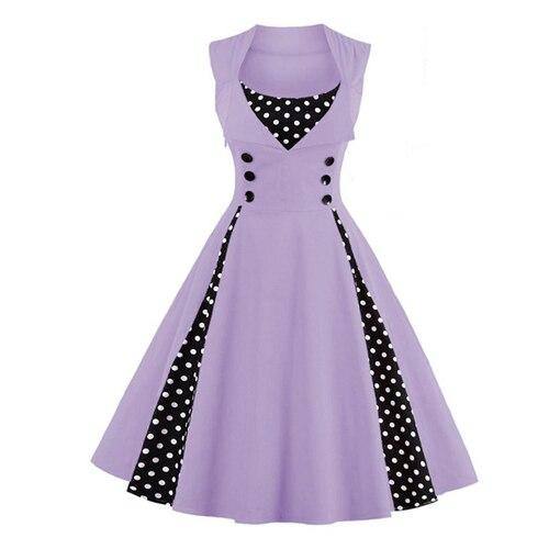 Robe Vintage Pin Up Grande Taille