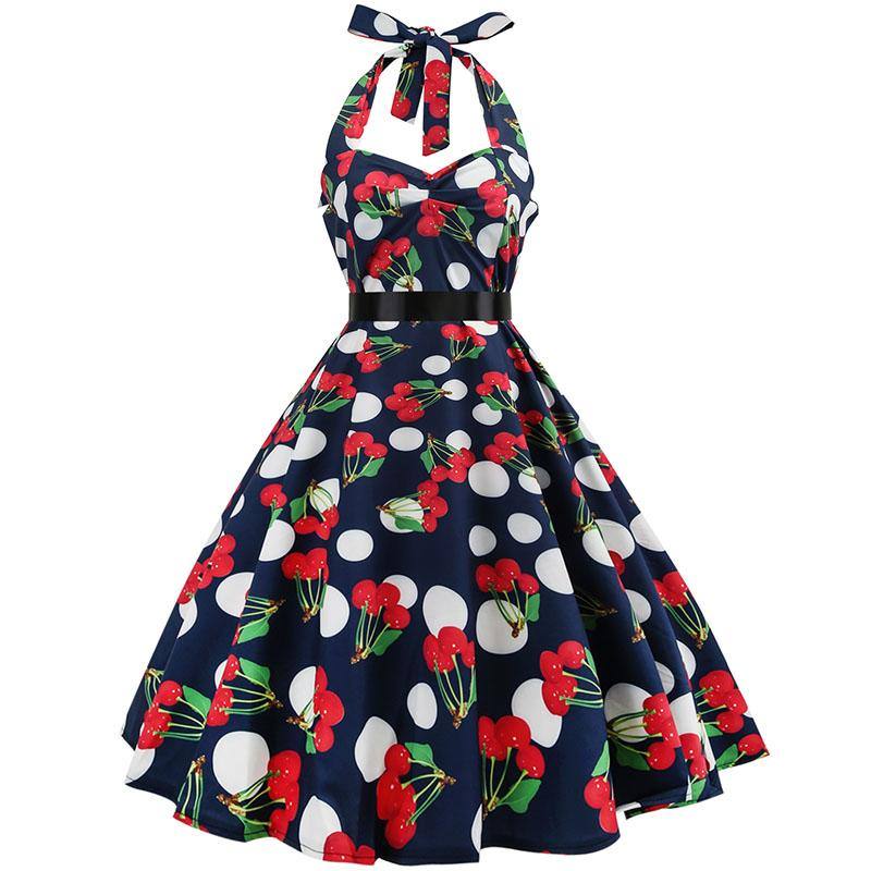 Robe Rockabilly Cerise