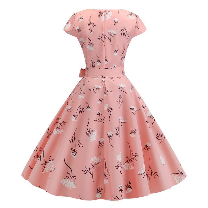 Robe Rétro Rose