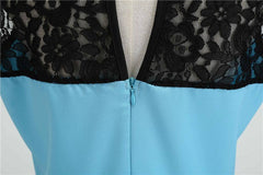 Robe 1950 Turquoise