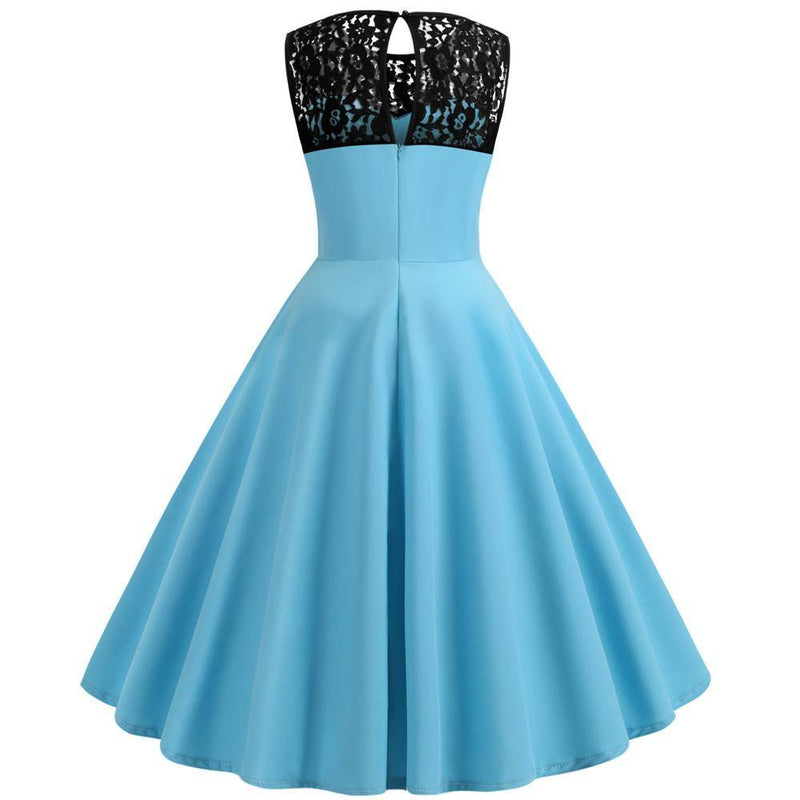 Robe Pin Up Turquoise