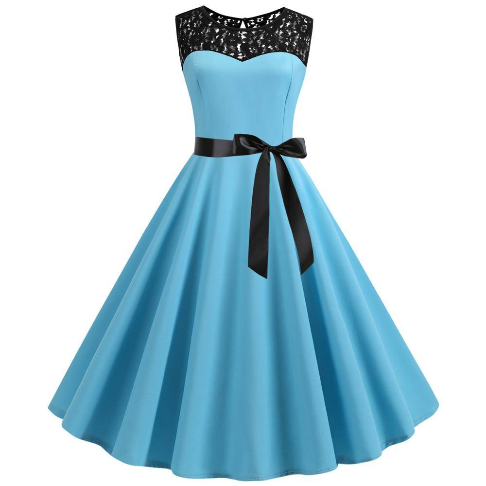 Robe Vintage Turquoise