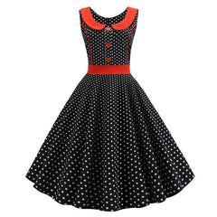 Robe à Pois Vintage