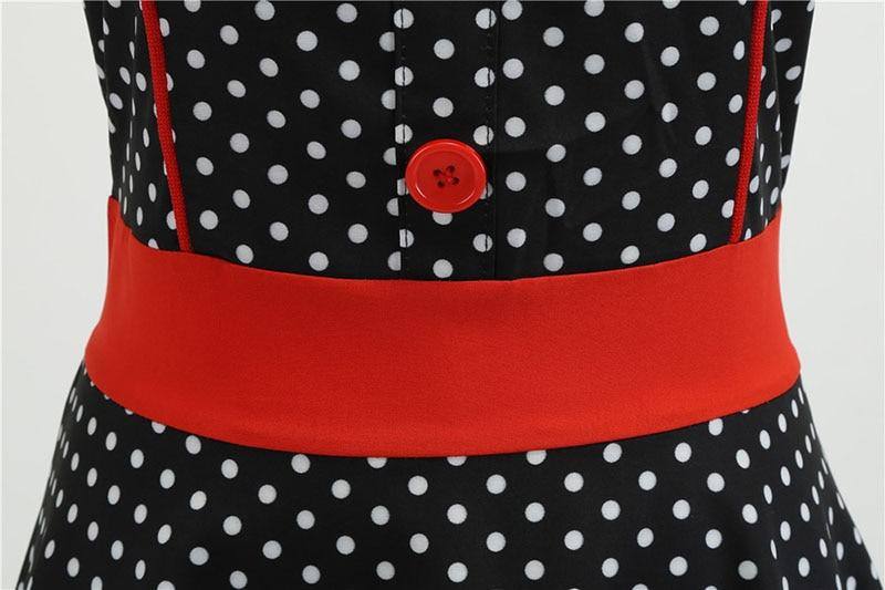 Robe à Pois Pin Up