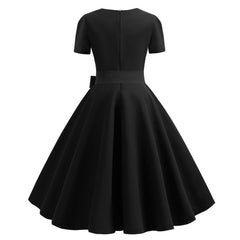 Robe Mi Longue Retro