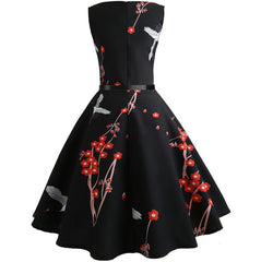 Robe Année 50 Noire